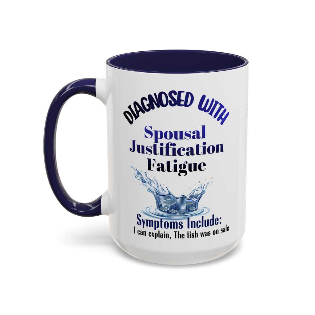 Funny Aquarium Lover Coffee Mug, Fake diagnosis Cup, Gift for Aquatic Lover Husband