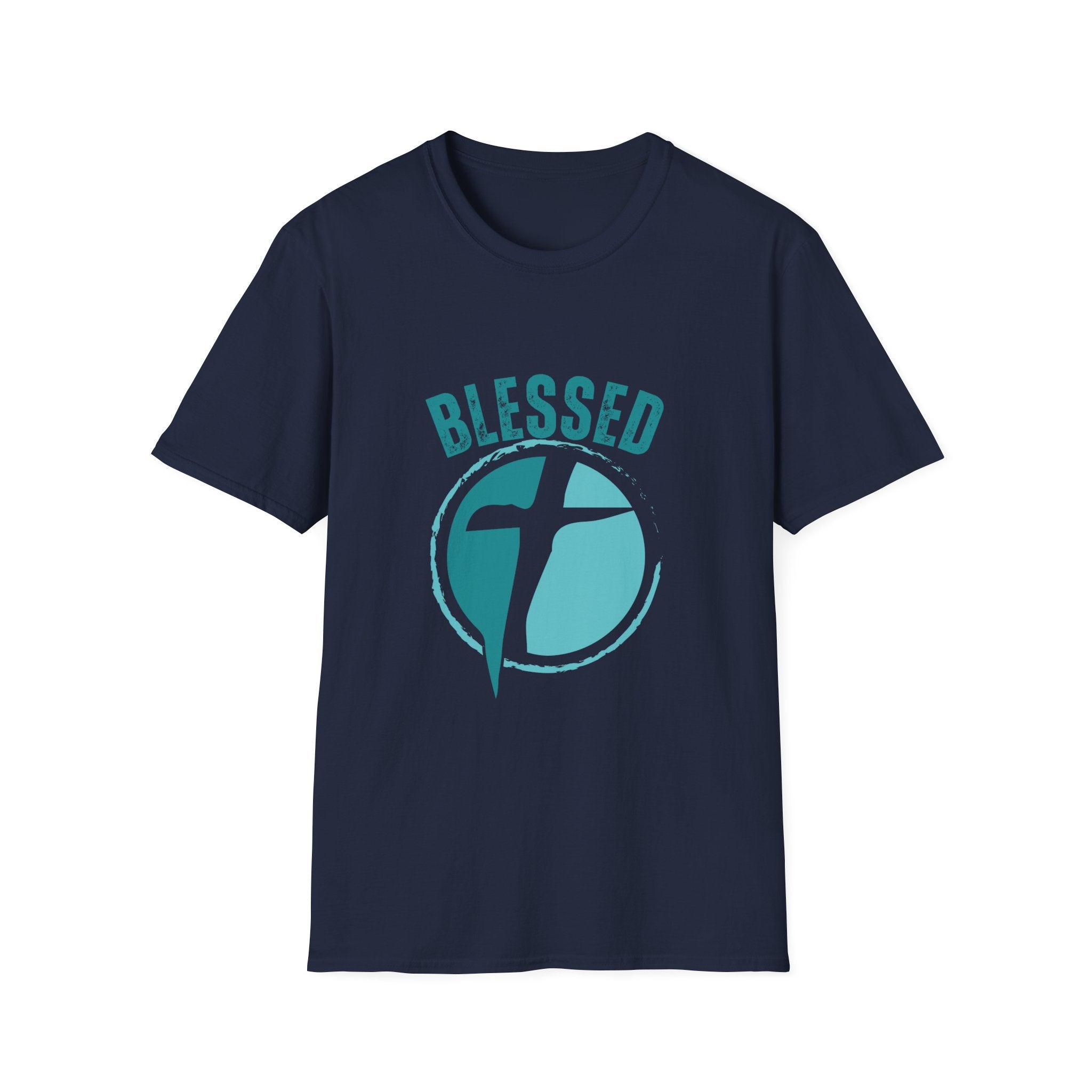 Blessed Faith Graphic T-Shirt, Uplifting Faith Message Tee