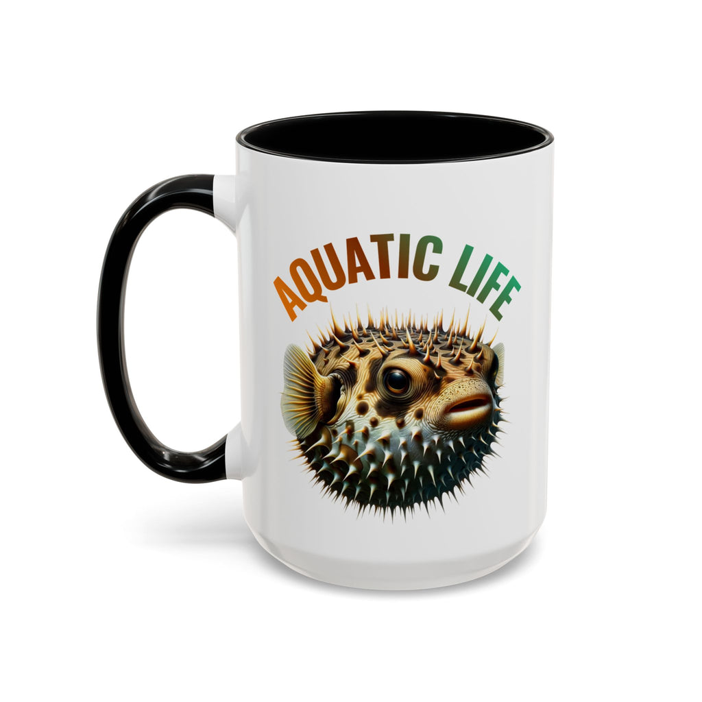 Porcupine Puffer Fish Aquatic Lover Coffee Mug