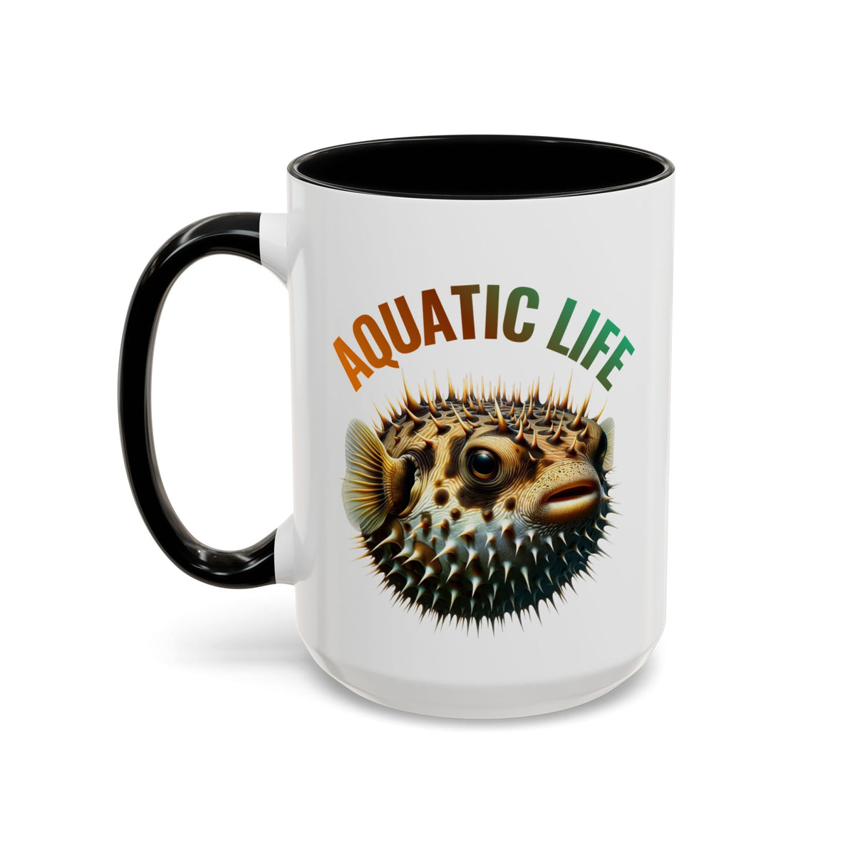Porcupine Puffer Fish Aquatic Lover Coffee Mug
