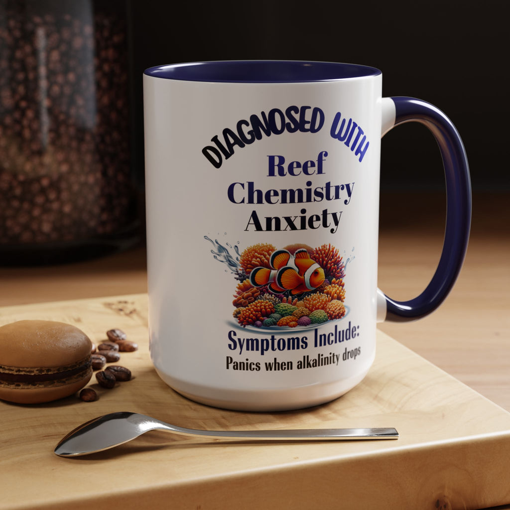 Funny Aquarium Reef Chemistry Fake Diagnosis Coffee Mug