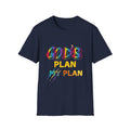God's Plan Faith Based T-Shirt, Inspirational Christian T-Shirt