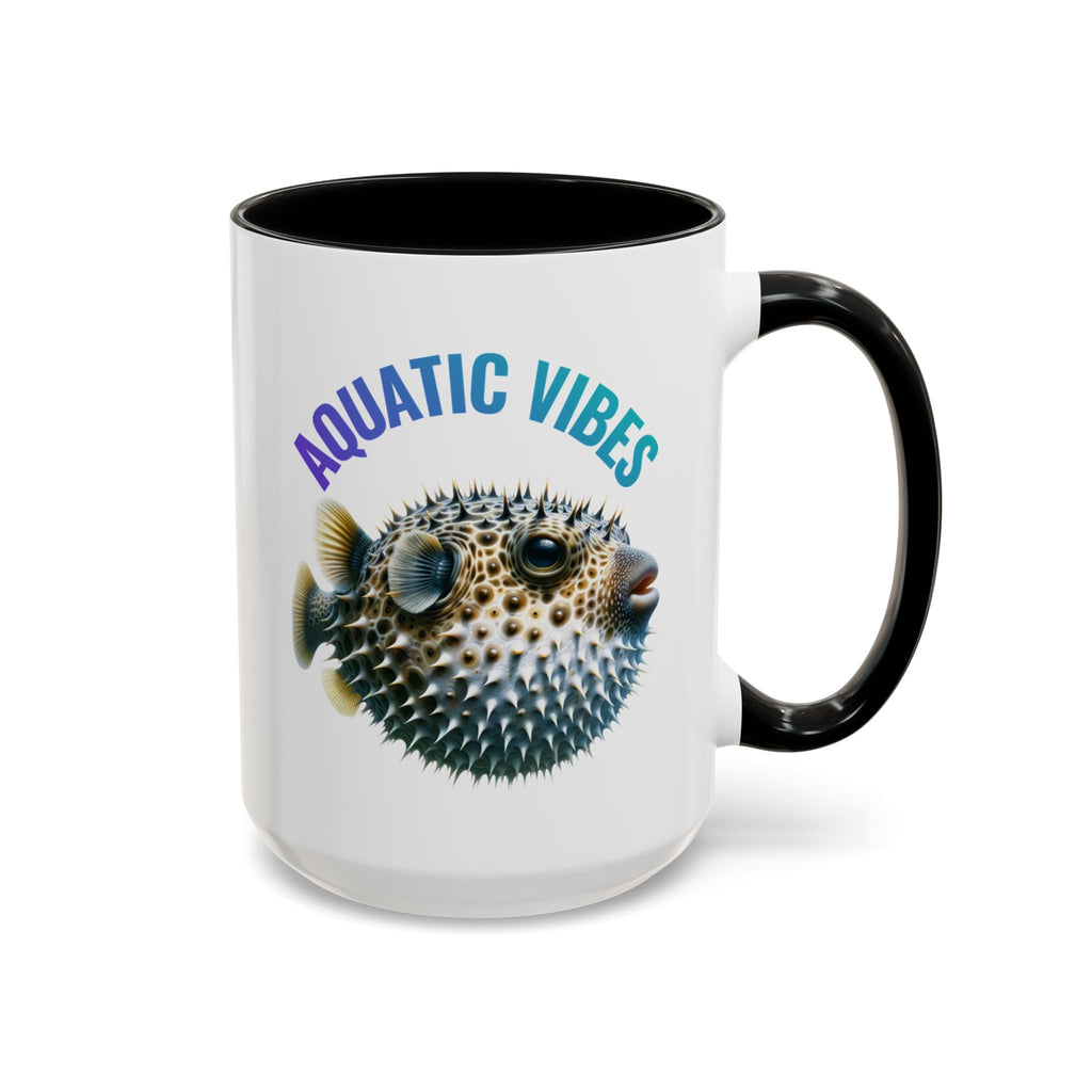 Puffer Fish Aquatic Lover Ceramic Coffee Mug