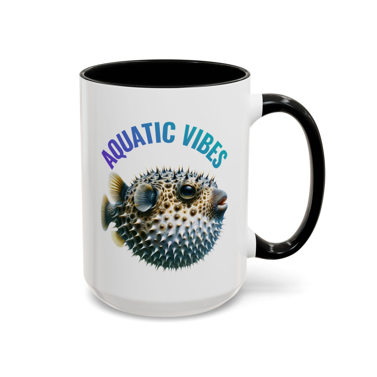 Puffer Fish Aquatic Lover Ceramic Coffee Mug