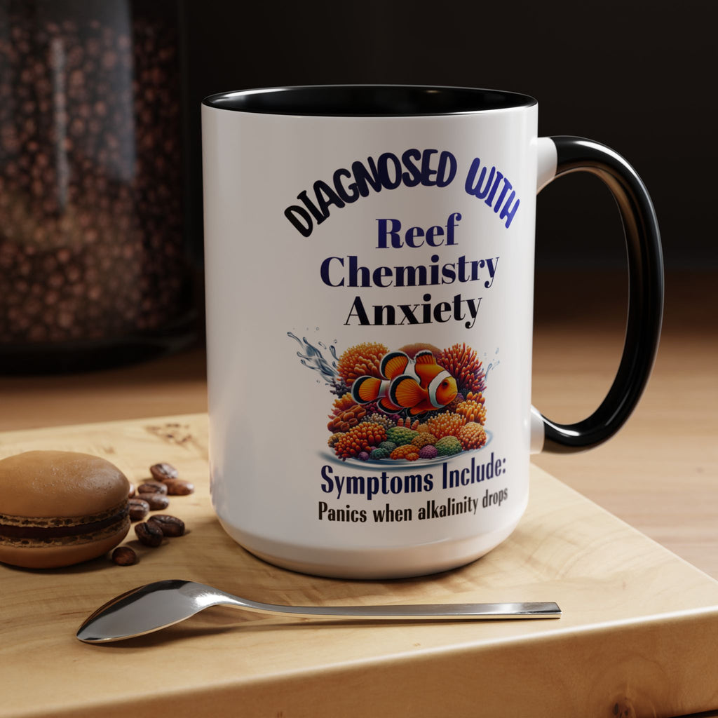 Funny Aquarium Reef Chemistry Fake Diagnosis Coffee Mug