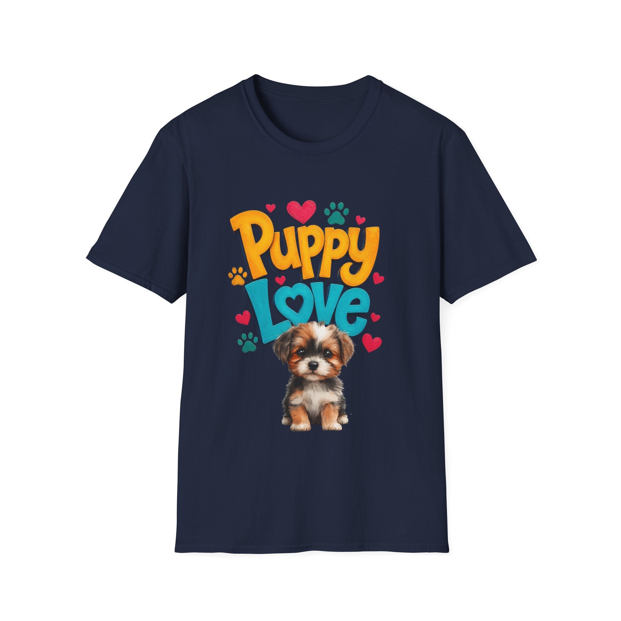 Adorable Puppy Love T-Shirt, Puppy Dog Lover Tee