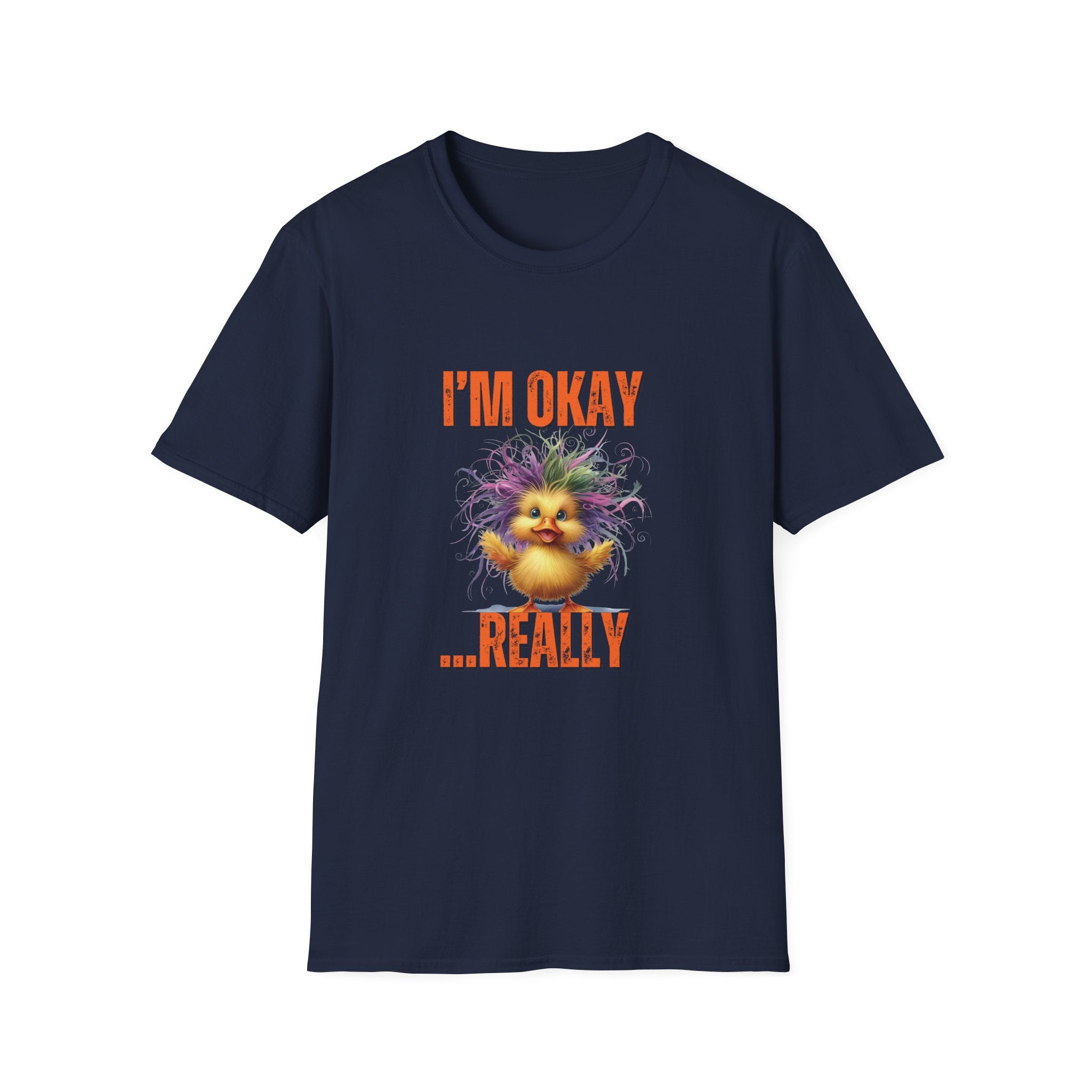 I'm Okay Funny Animal Mental Health T-Shirt