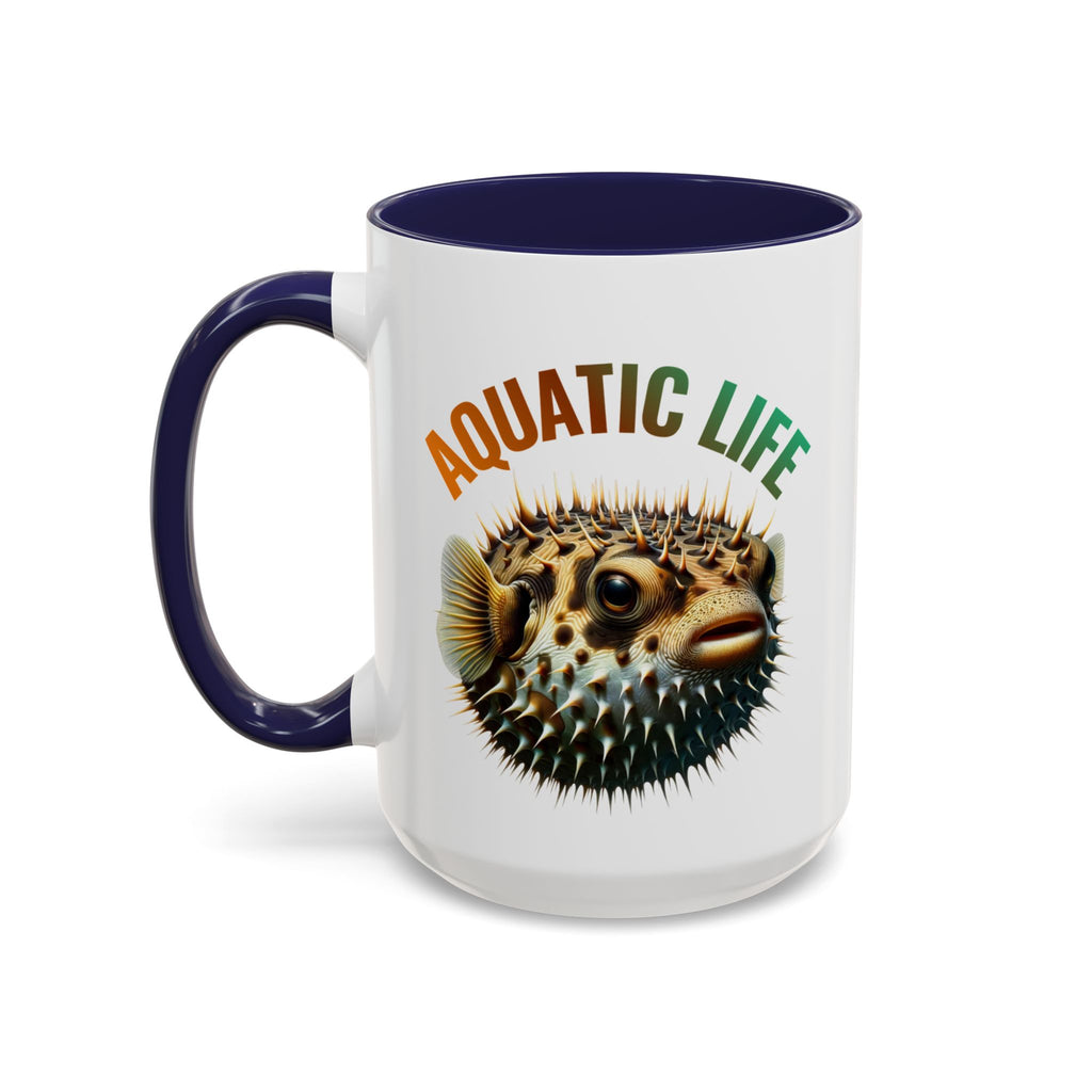 Porcupine Puffer Fish Aquatic Lover Coffee Mug