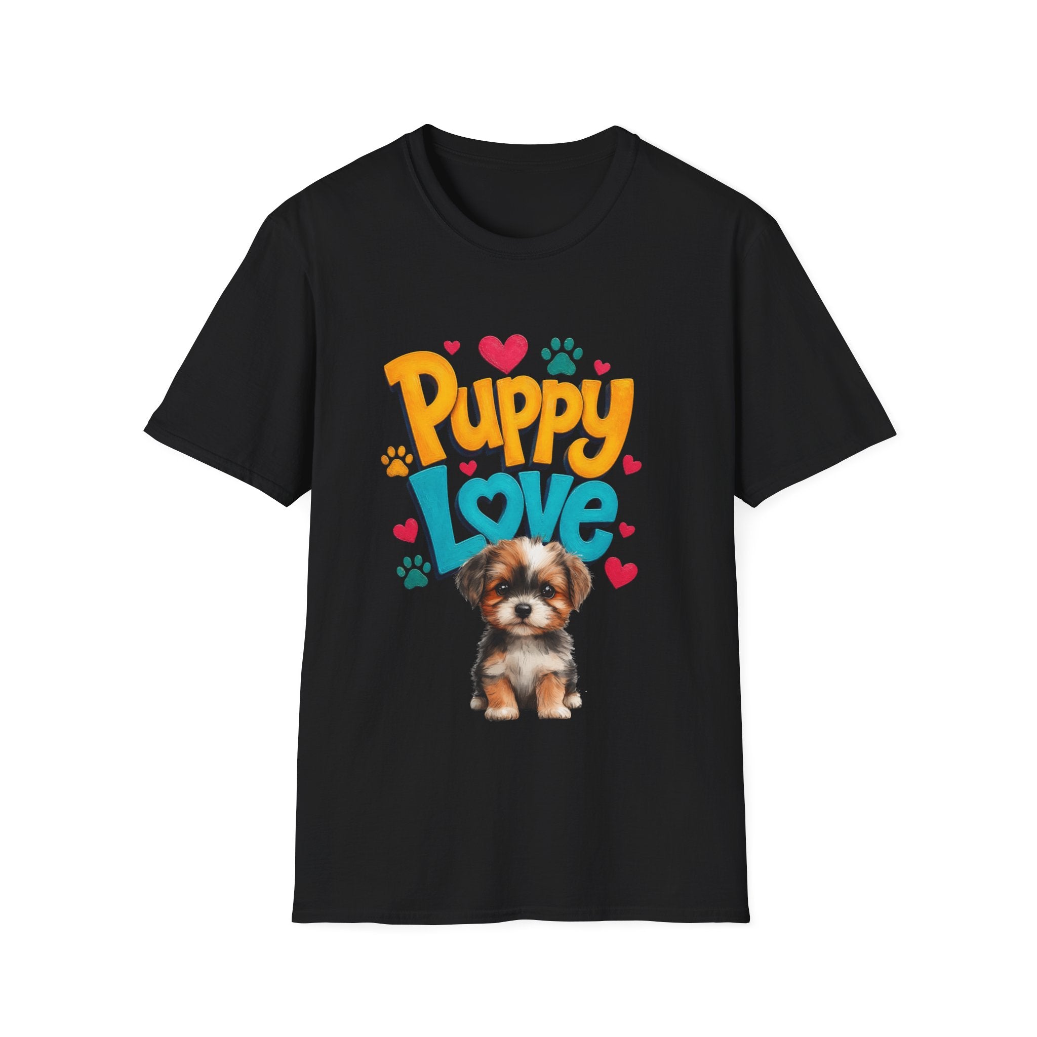 Adorable Puppy Love T-Shirt, Puppy Dog Lover Tee