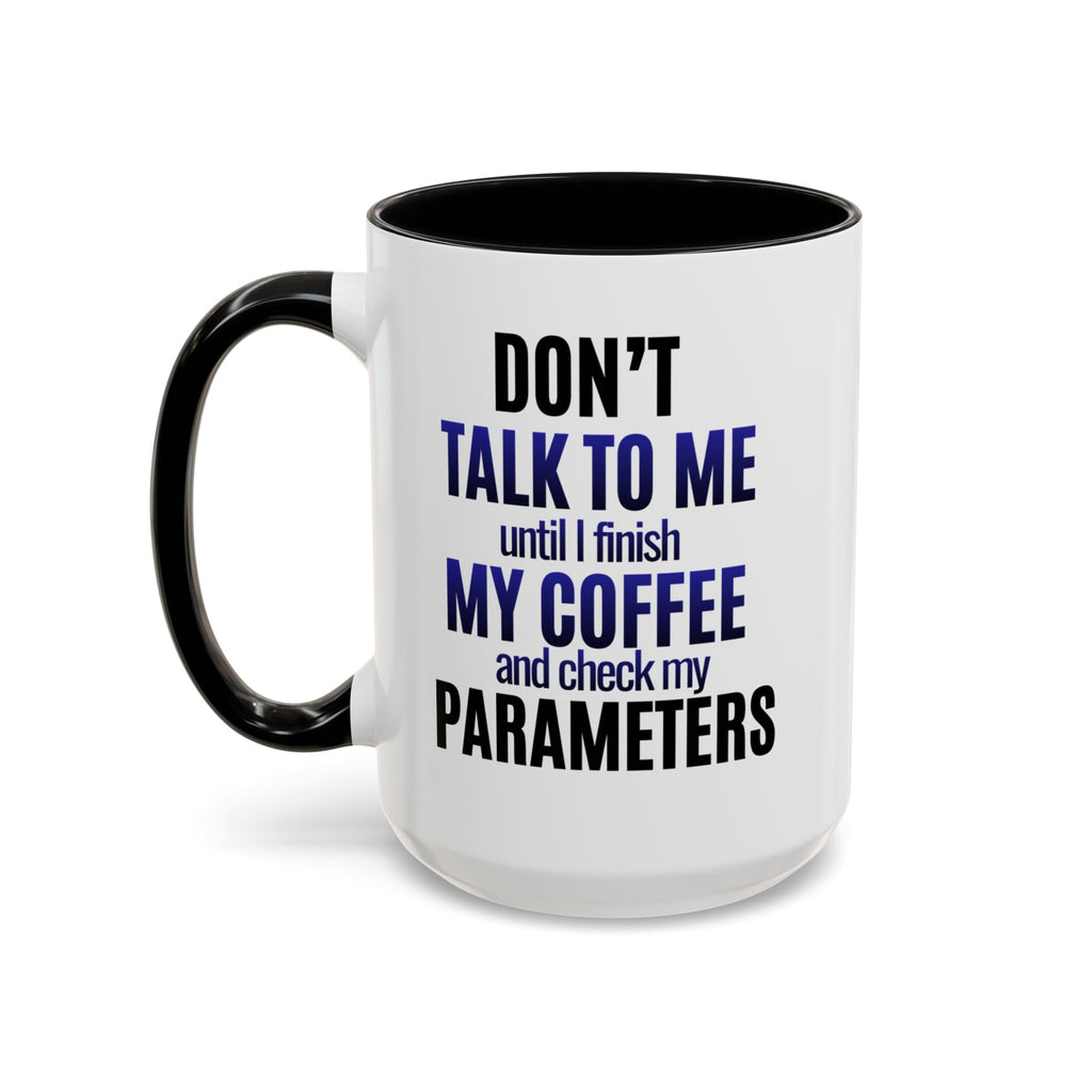Funny Coffee and Parameters Aquarium Hobbyist Coffee Mug