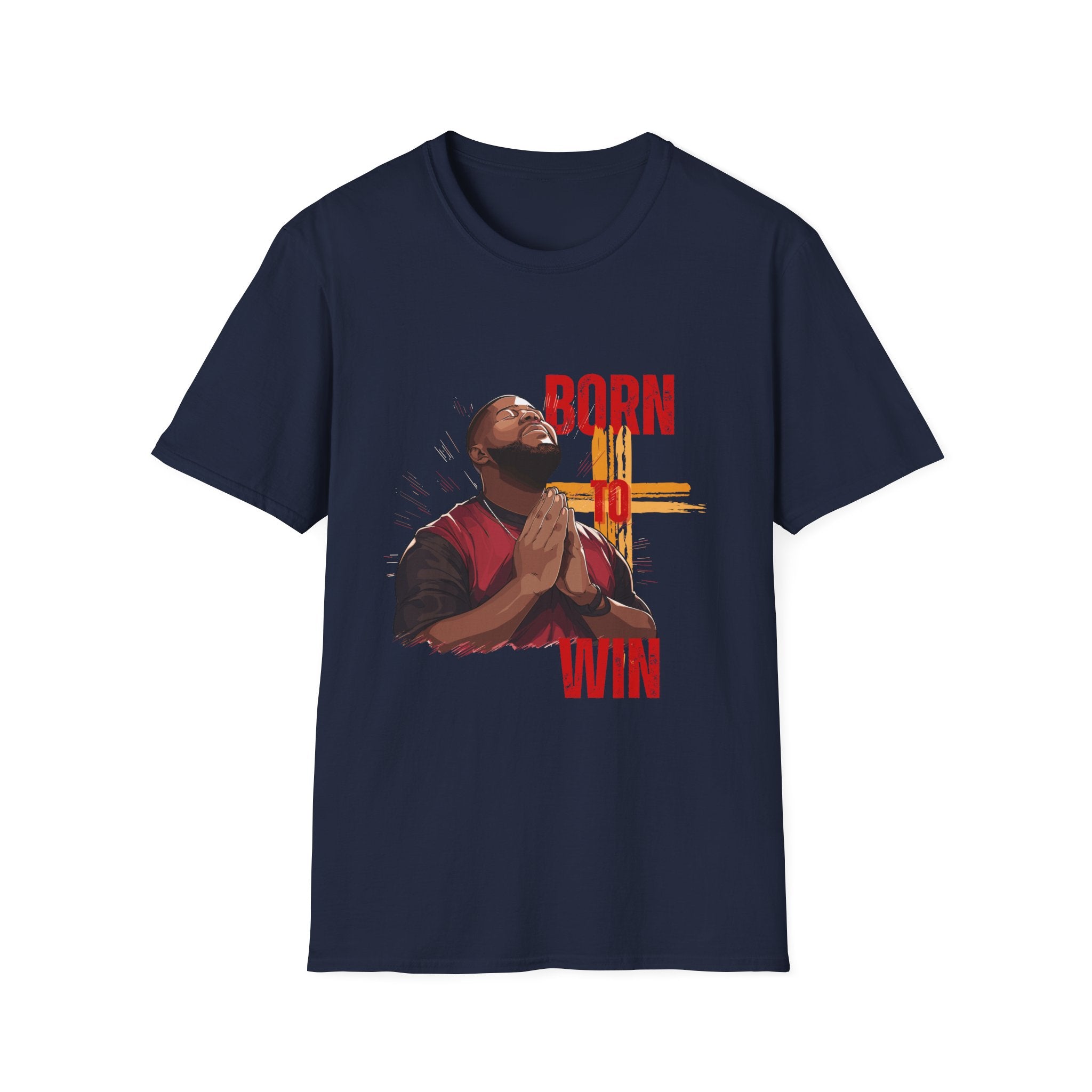 Born to Win Faith Based T-Shirt, Inspirational Prayer T-Shirt