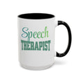 Speech Therapist Ceramic Coffee Mug ,15oz Healthcare Worker Mug, 15oz Iced Coffee Cup