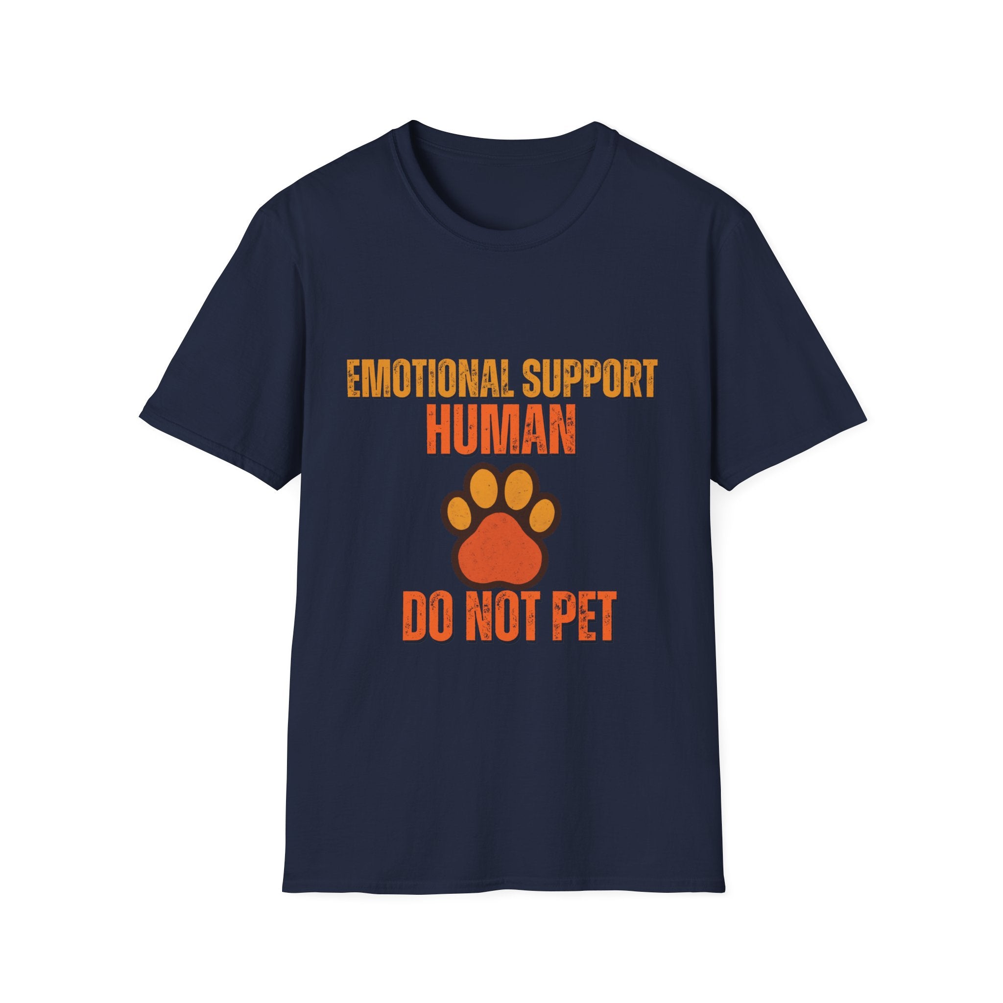 Fun Emotional Support Human Pet Lover T-Shirt