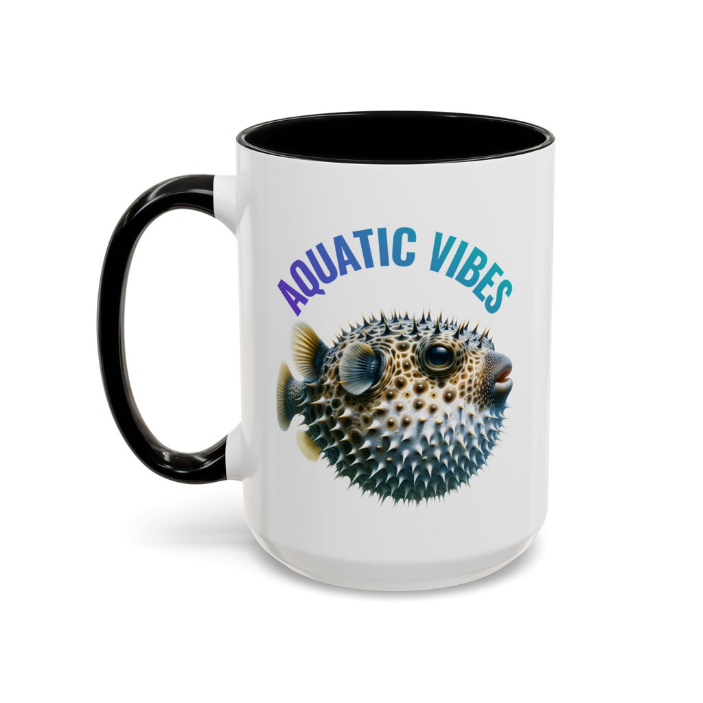 Puffer Fish Aquatic Lover Ceramic Coffee Mug